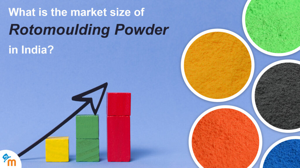 What is the market size of rotomoulding powder in India